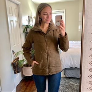 LL Bean Women's Goose Down Filled Quilted Jacket
